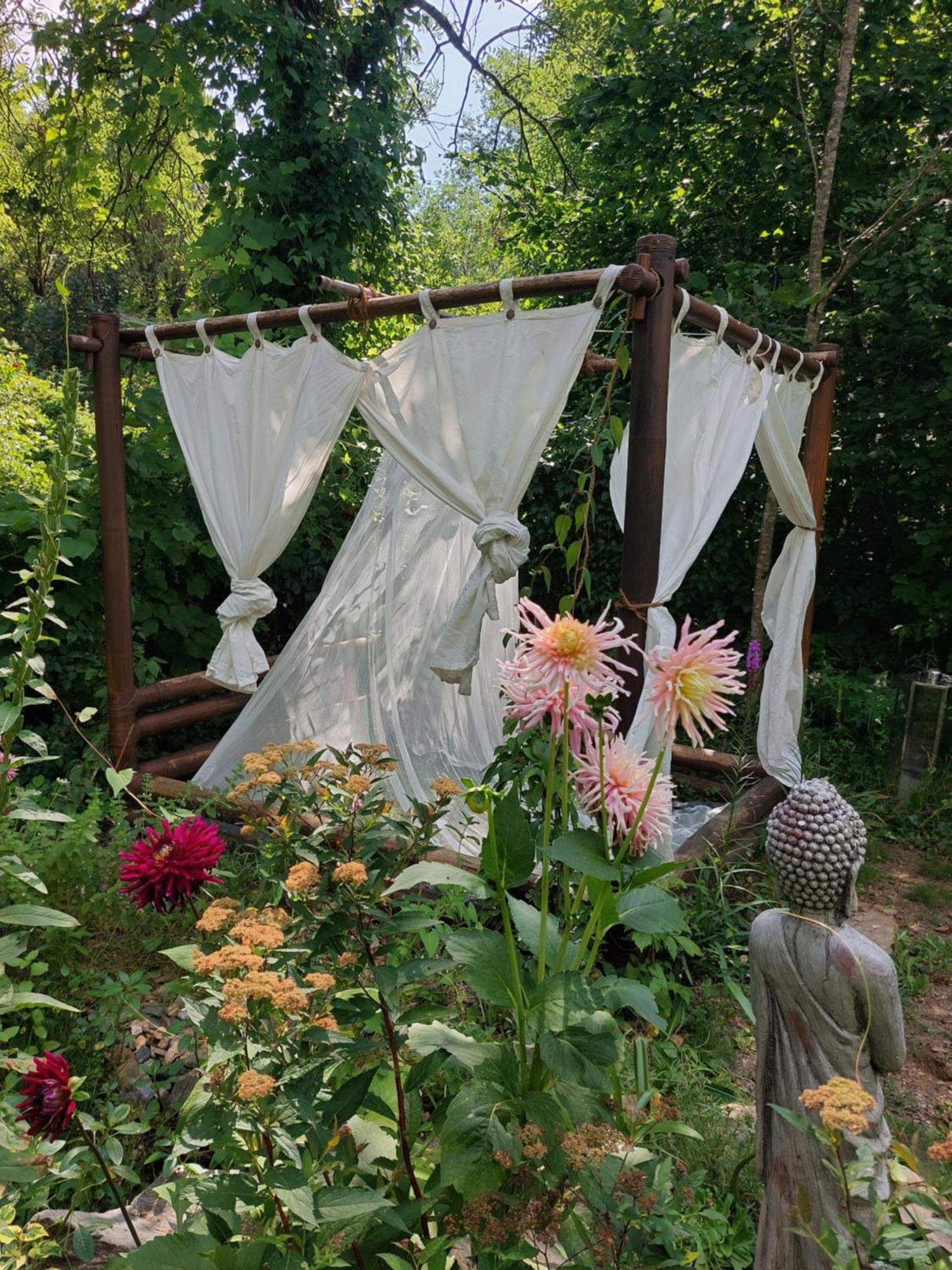 Gite Et Jardin En Bord De Riviere Saumane Exterior foto